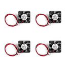 4Pcs DC Brushless Cooling PC Computer Lüfter 24V 4010s 40x40x10mm 0,15A 2-Pin-Draht