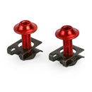 Motorrad-Aluminium-Verkleidungsgitter M6 x 20 mm Schraubenbolzen Clips-Kit QTY 10 Generic