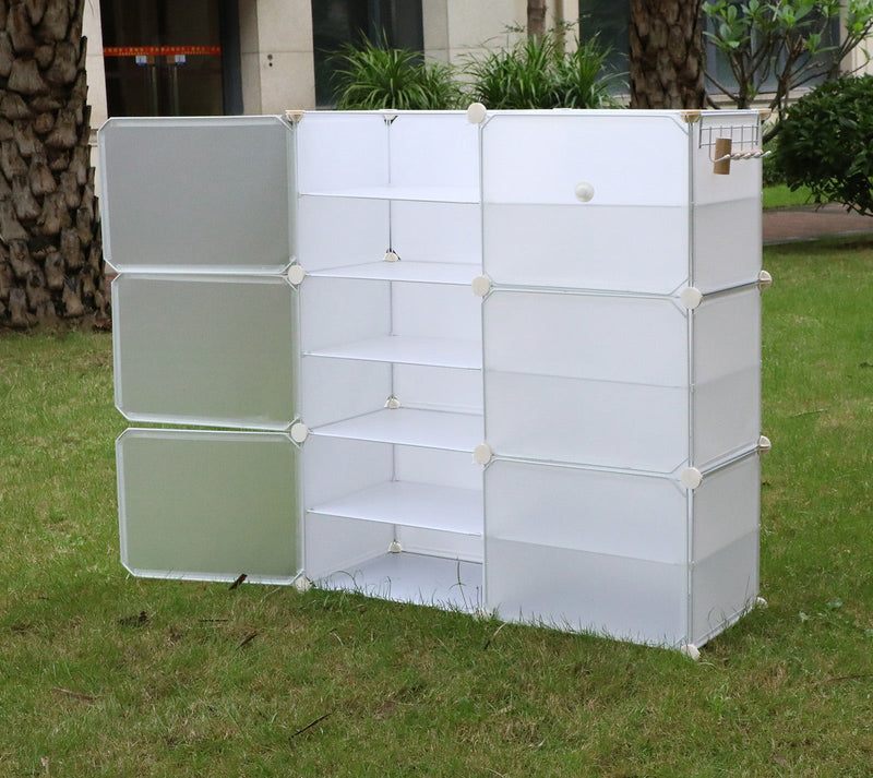 24–48 Paar stapelbarer Schuhschrank Schubladenbox Kunststoffrahmen