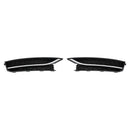 2 szt. VW Passat 2012-2015 Osłona przedniego światła przeciwmgielnego czarna/chromowana