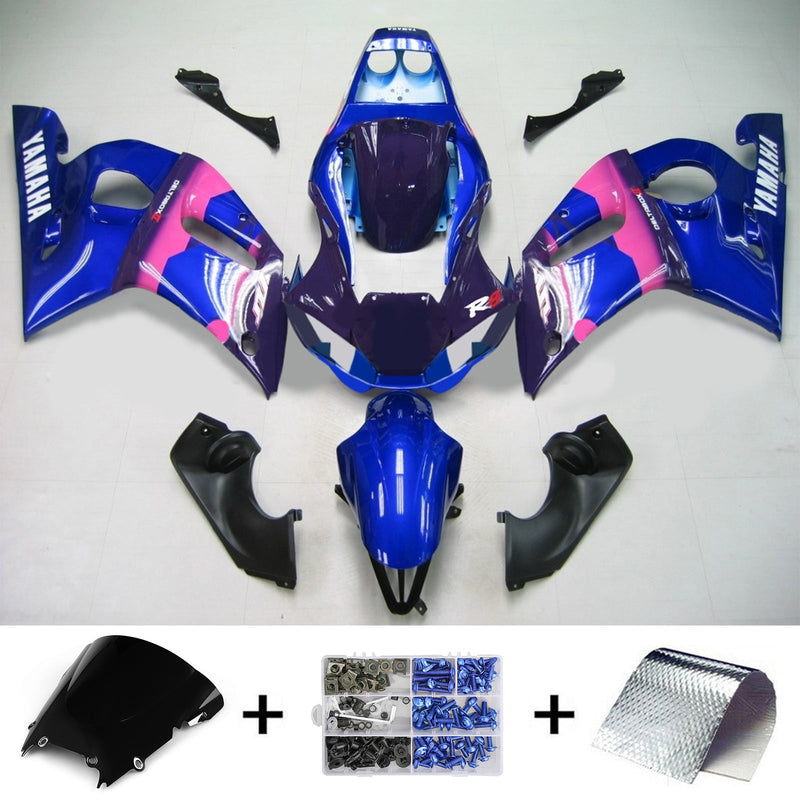 Kit de carenagem para Yamaha YZF 600 R6 1998-2002 Genérico