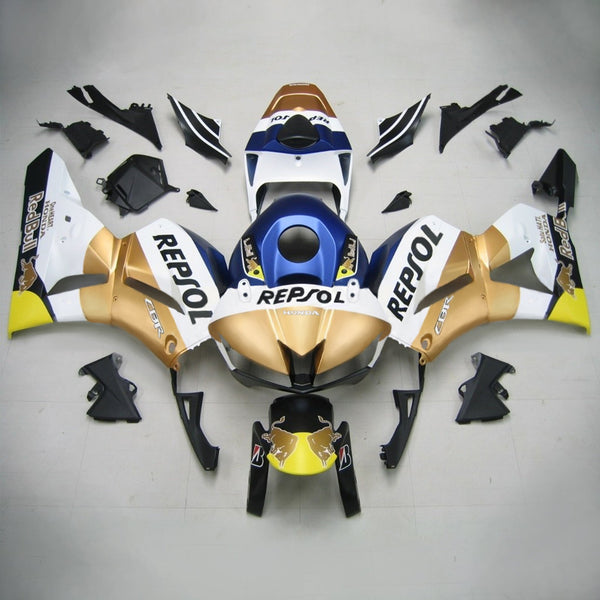 Conjunto de carenagens Honda CBR600RR 2013-2023 F5 corpo plástico ABS