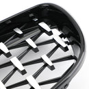 Mřížka chladiče vhodná pro BMW řady 1 E81 E87 E82 E88 128i 135i 2008-2012 Black & Chrome generic