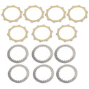 Kopplingssats stål & friktionsplattor för Honda TRX420 FourTrax / Rancher 2007-2017 Generic