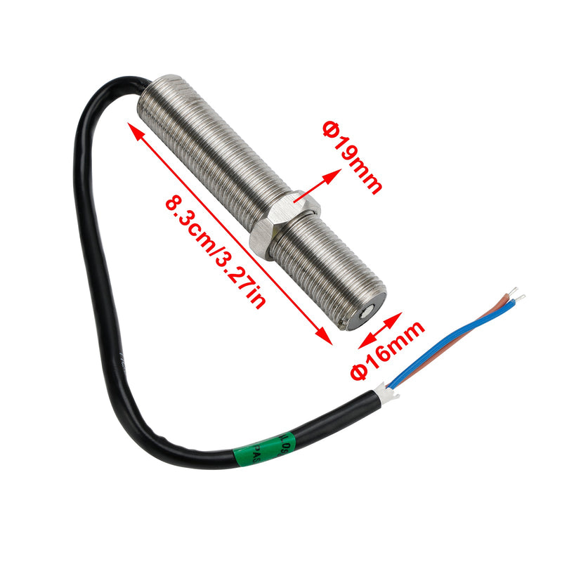 Magnetisk pickup MPU generator hastighetssensor RPM MSP675 för generatorset