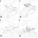 Schutzabdeckung für Motorrad-Hinterradbremsbehälter, passend für YAMAHA XSR 700 2015-2020 Generic