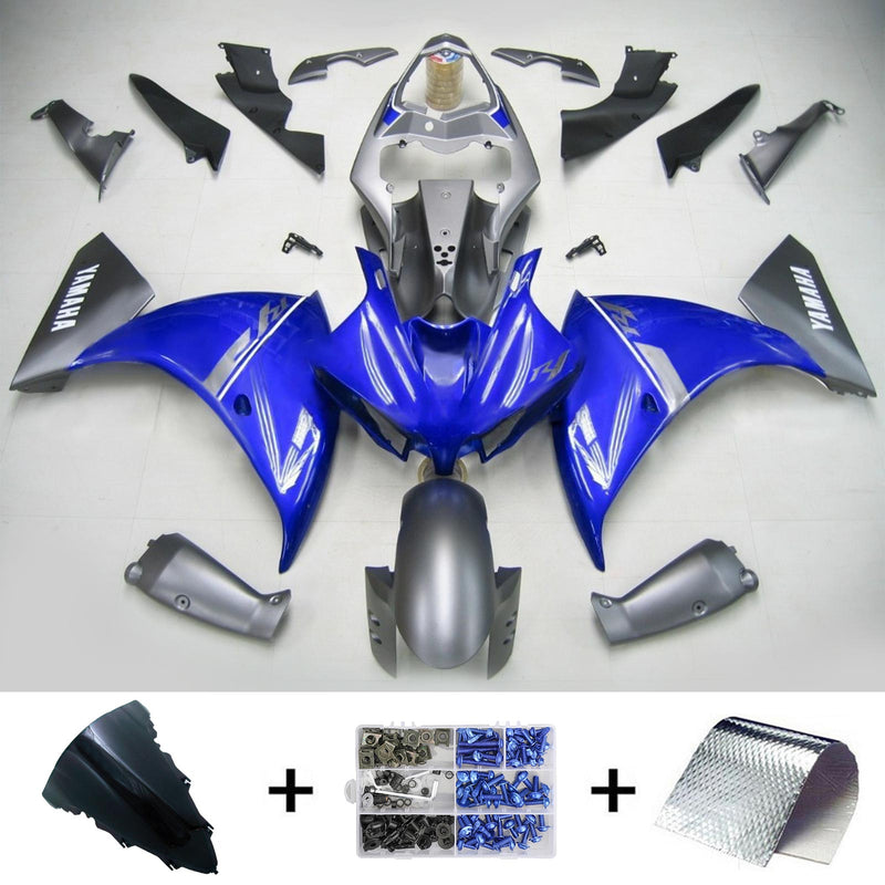 Kåpesett for Yamaha YZF 1000 R1 2012-2014 Generisk