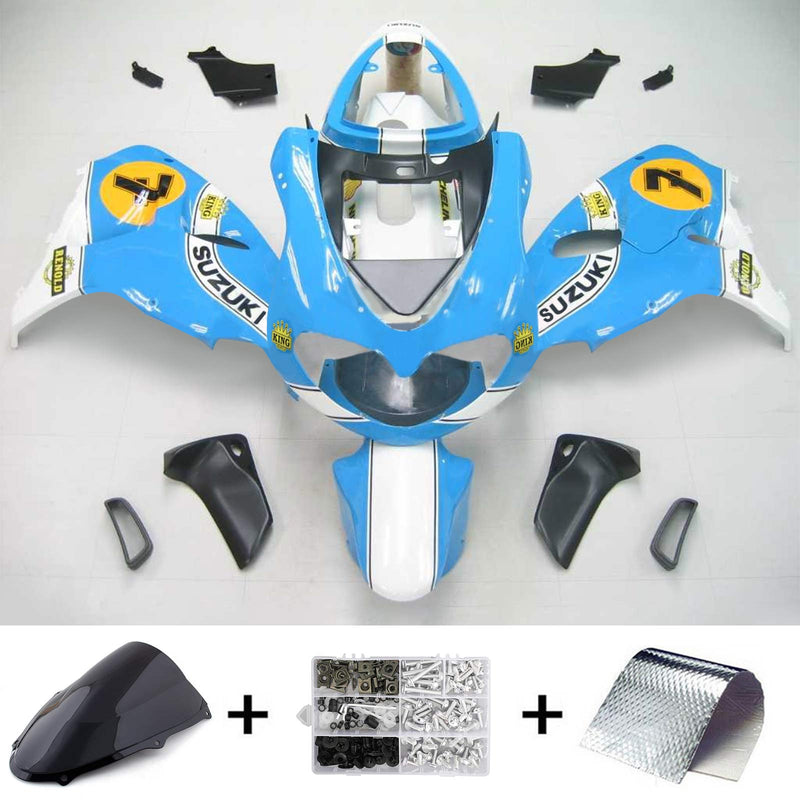 Zestaw owiewek Suzuki TL1000R 1998-2003, korpus, tworzywo sztuczne, ABS