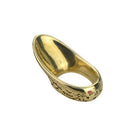 Bogenschießen 17 mm Kupfer Daumenring Fingerschutz Schutzausrüstung Bogenjagd