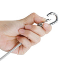 1/5/10 ks 29,1" bezpečnostní kabel z ocelového drátu pro světelnou příchytku jevištního světla