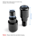 Motorrad Lenkerenden 7/8" Stecker Slider Billet für Yamaha MT-07 MT-09 MT-10 Generic