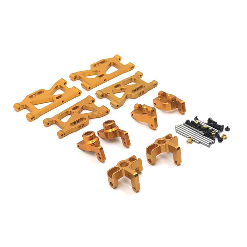 Fram Bak Swingarm Set För Wltoys 124016 124017 124018 124019 144001-02 RC Car