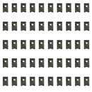 50x Motorrad Faring Bolt Nut Verzinkte Schraube Clip Speedclips 5mm für Honda Generic