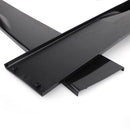 Extensión de faldón lateral universal de 78,7 pulgadas, borde divisor de alféizar, polipropileno genérico