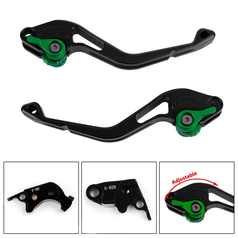 Kawasaki Z750R Z1000 ZX10R ZX6R/636 NOVO Alavanca de freio de embreagem curta