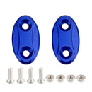 Placas de bloque ciego de eliminación de espejo ALU para Kawasaki ZX-6R ZX6R 2003-2004