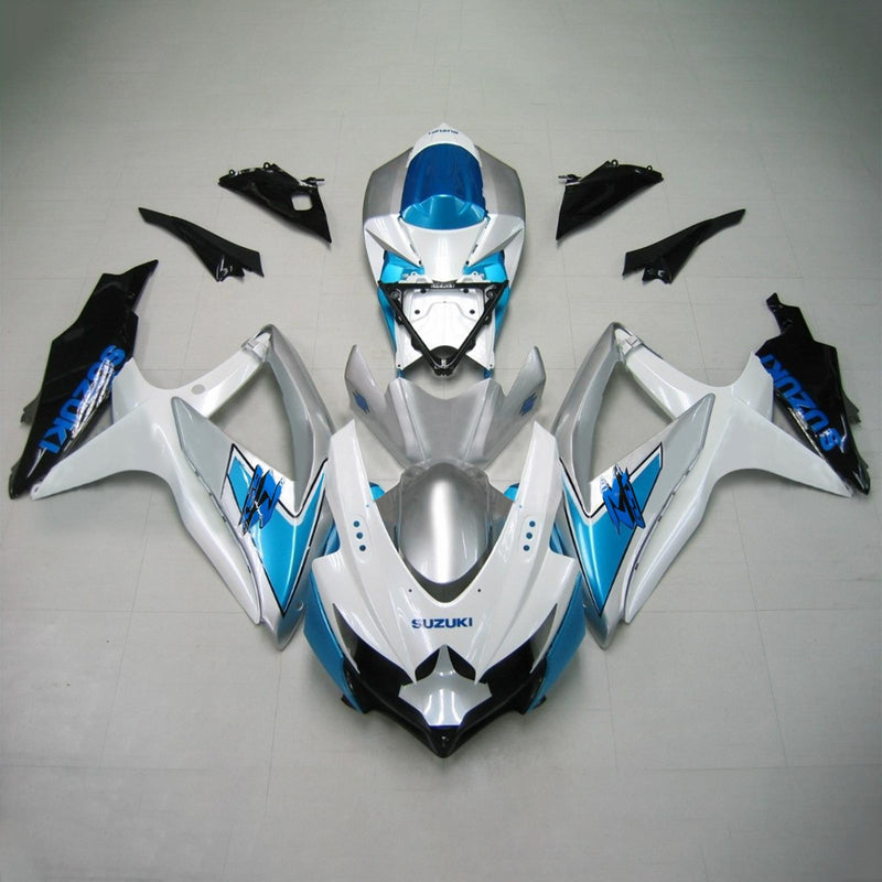 Suzuki GSXR 600/750 2008-2010 kåpa set kropp plast ABS K8