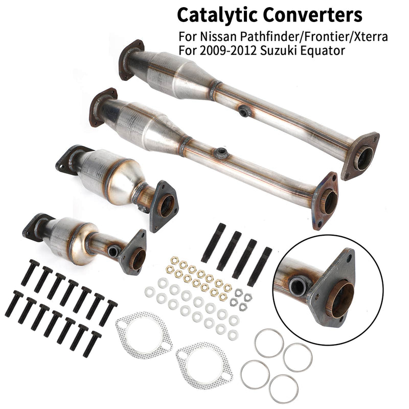 2012-2016 Nissan NV1500 4.0L Katalysator-Set