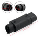 SAE Typ 2 až Typ 1 EV nabíjecí kabel Adaptér nabíječky do auta IEC 62196 2 až J1772