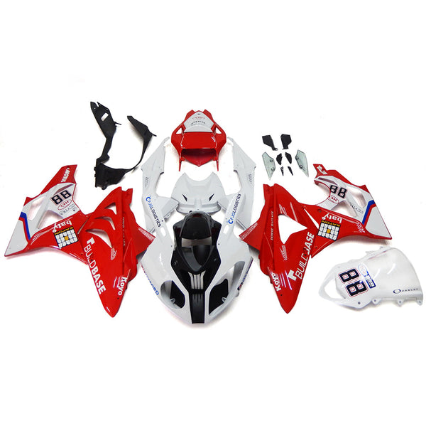 Amotopart BMW S1000RR 2009-2014 kåpesett, karosseri, plast, ABS