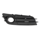 Amortecedor direito preto luz de nevoeiro grill capa para audi a4 S-LINE s4 08-12 8k0807681c genérico