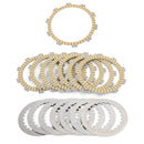 Koblingssæt stål & friktionsplader til Honda NC700X/S NC750X/S CTX700N 2012-2018 Generisk