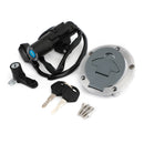 Tändningslås bränsletanklock säte låssats lämplig för Yamaha YZF R3 R25 2015-2019 Generic