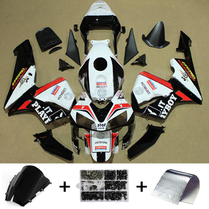 Amotopart Honda CBR600RR 2003-2004 F5 Zestaw owiewek Korpus Plastik ABS