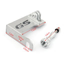 Silver Action Cam Rollei & kompatibelt monteringsbeslag til BMW R1200GS Adv
