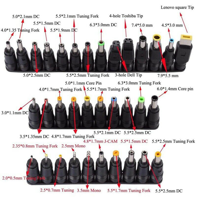 Universal 120W Car Home 34 Tipps Netzteil Adapter Ladegerät für Laptop Notebook