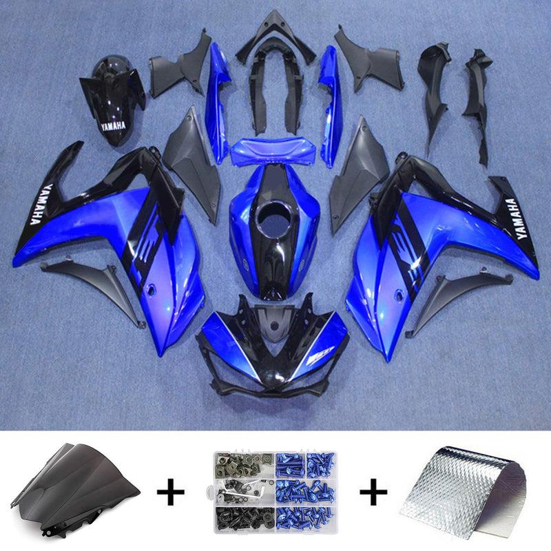 Kåpesett for Yamaha YZF-R3 2014-2018 R25 2015-2017 Generisk