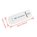 4G LTE Wireless WiFi Router USB Dongle Network Card Mobilt bredbandsmodem