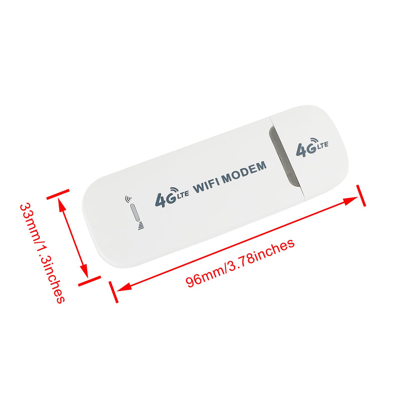 Entsperrter USB 4G Dongle LTE WIFI Wireless Router Mobiles Breitbandmodem SIM-Karte