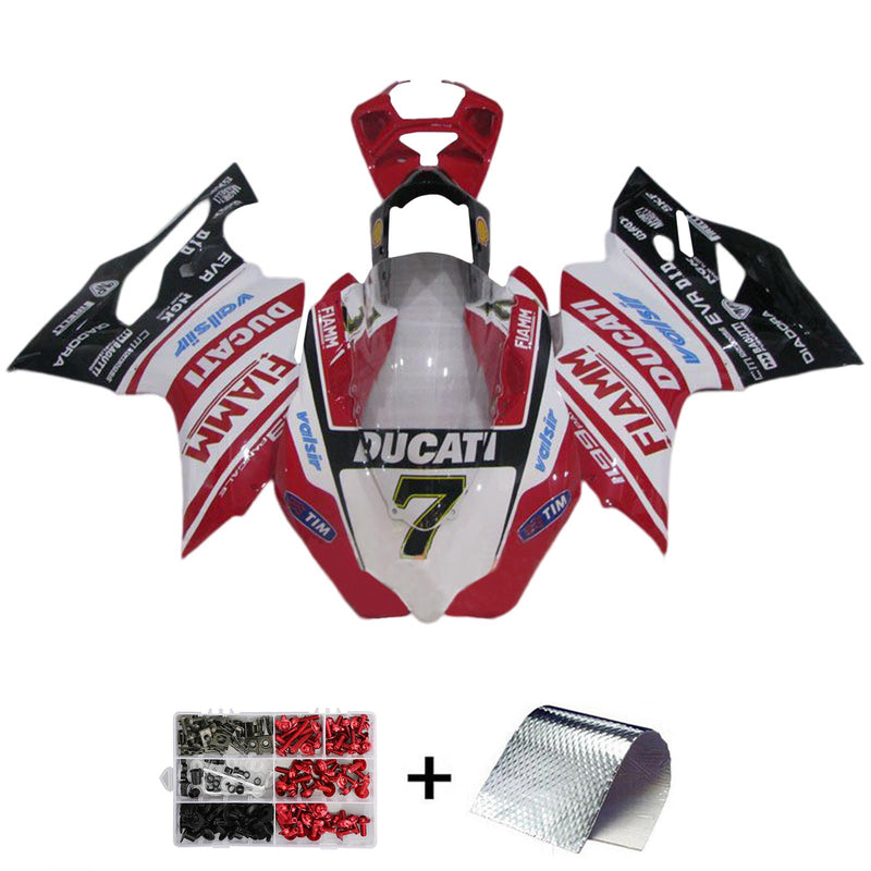 Amotopart kåpa set för Ducati 1199 899 2012-2015, kropp, plast, ABS