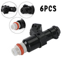 6PCS vstřikovače paliva 16450-RCA-A01 Vhodné pro Honda Accord 2003-2007 3.0L Acura ILX Generic