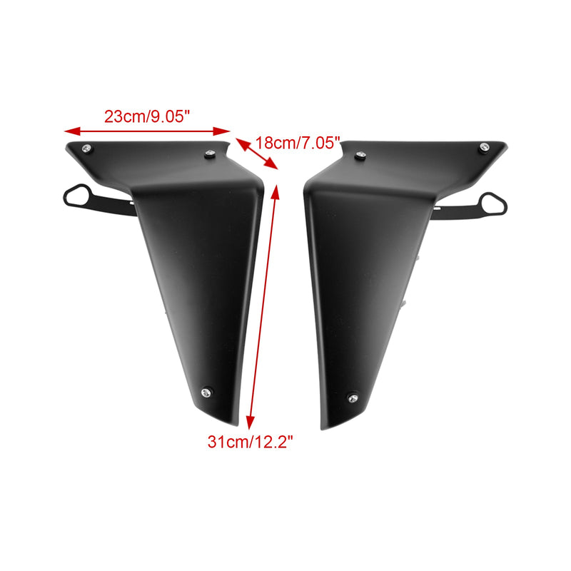 2021-2022 Yamaha MT-09 SP FZ09 Deflector de ala aerodinámico alerón lateral