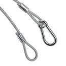 1/5/10 ks 29,1" bezpečnostní kabel z ocelového drátu pro světelnou příchytku jevištního světla