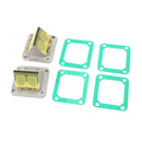 Reed-Ventilkäfige + Reeds passend für Yamaha Banshee YFZ350 1987-2006 Generic