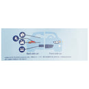 Til Philips 11090CU31B2 Ultinon Pro3100 LED WHITE R5W/R10W 6000K BA15s