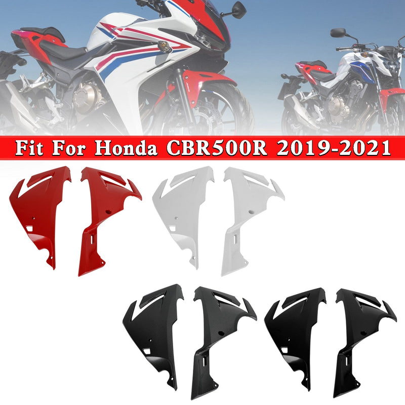 Seitenrahmenabdeckung Verkleidungshaube für Honda CBR500R 2019-2021 Generic Fedex Express