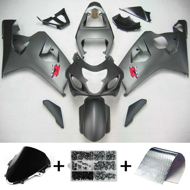 Conjunto de carenagem Suzuki GSXR 600/750 2004-2005 corpo plástico ABS