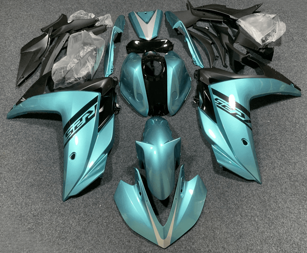 Amotopart kåpa kit för Yamaha YZF-R3 2014-2018, R25 2015-2017 kaross ABS