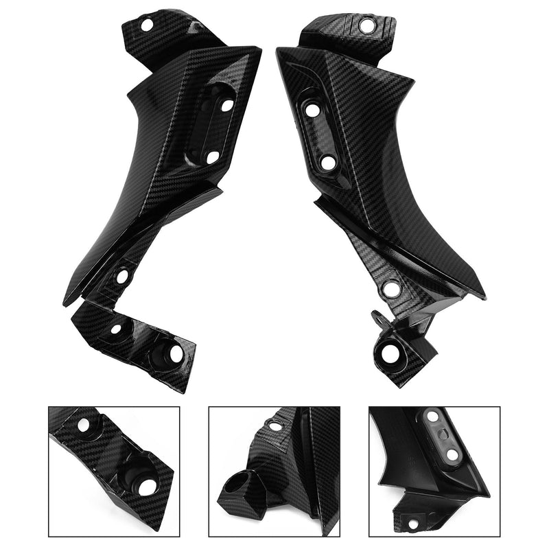 Carenagem da tampa central da armação lateral para Yamaha YZF R1 2004-2006 carbono genérico