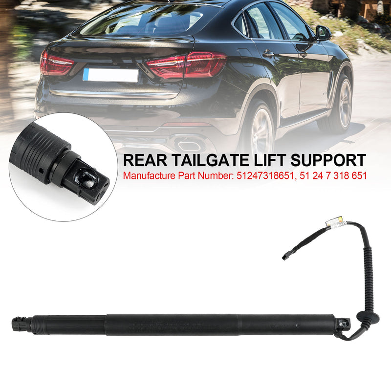 BMW X6 F16 F86 2014-2019 51247318651 Bakre vänster baklucka Power Lift Support