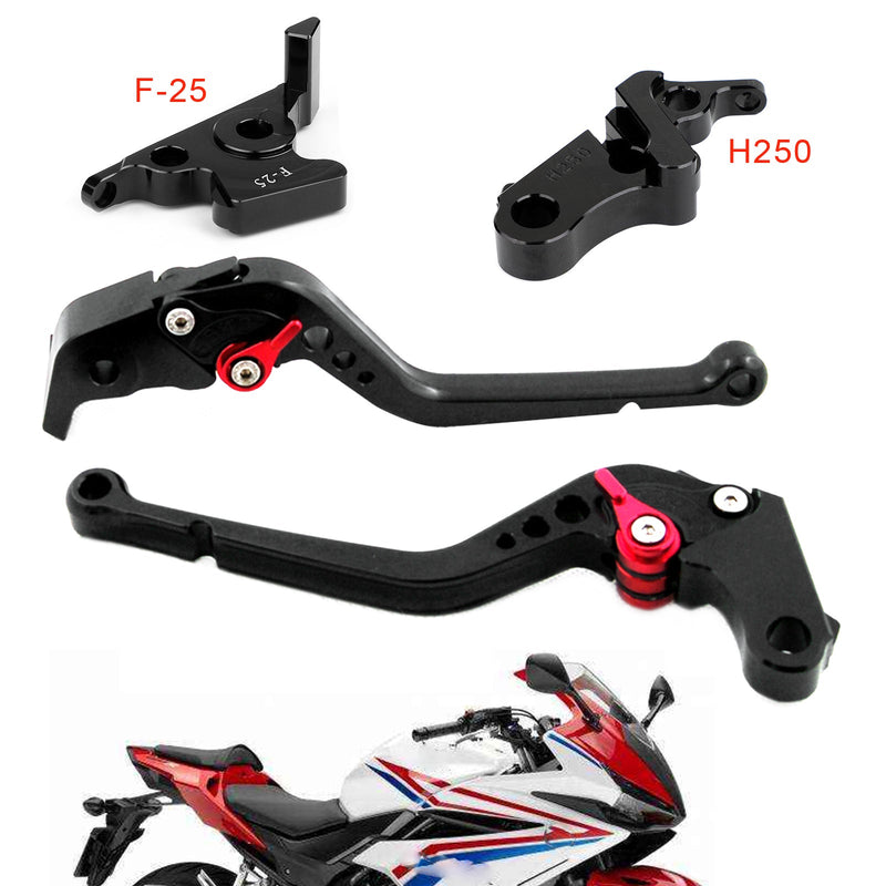 Lång kopplingsbromshandtag för Honda CB500F CBR500R 13-15 CBR 300 RR CB300F 14-16 Generic