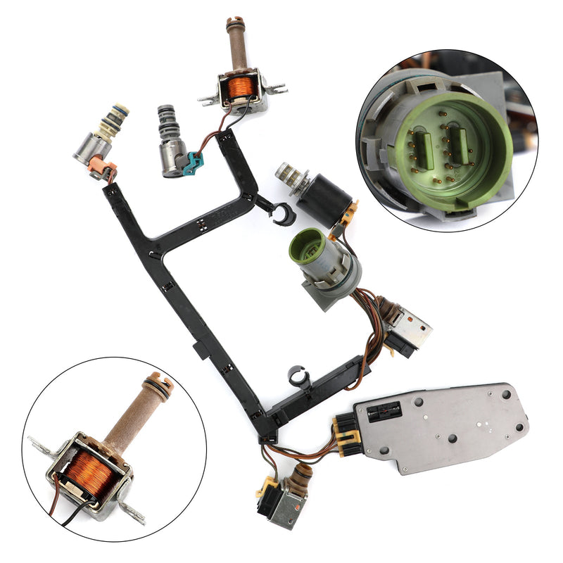 1993-2002 PWM 4L60E Kit de solenoide de transmisión con arnés de cableado, juego de 7 piezas genérico