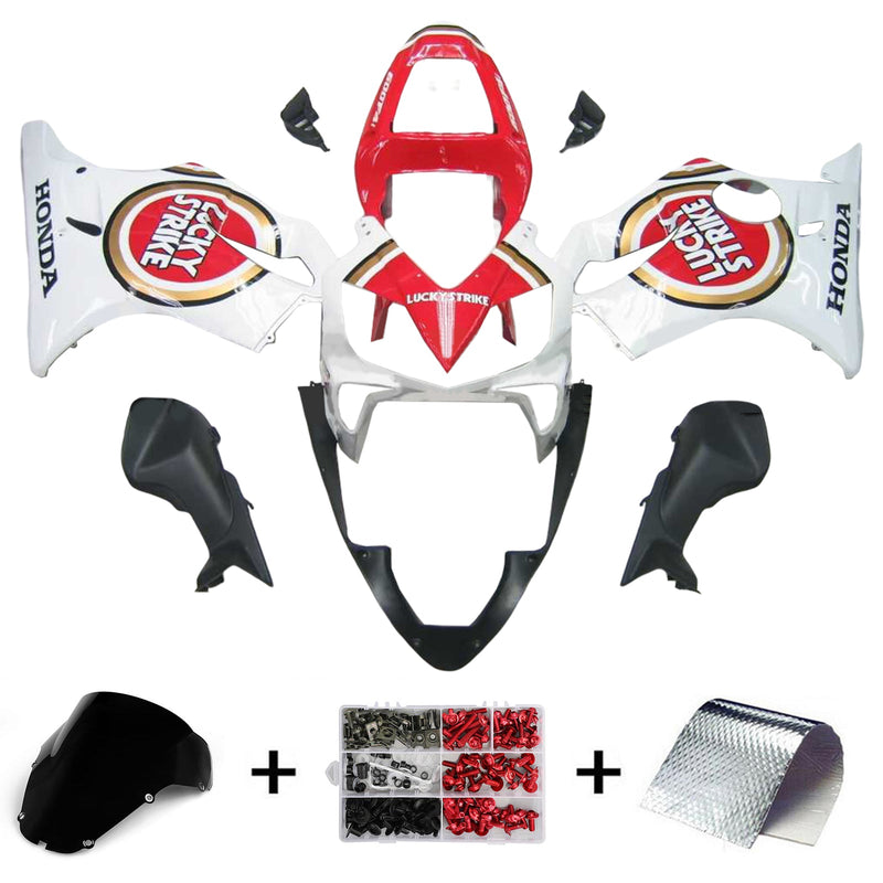 Amotopart Honda CBR600 F4i 2001-2003 kåpa Set Body Plast ABS