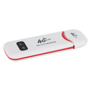 Enrutador inalámbrico 4G LTE WiFi módem de banda ancha móvil USB Dongle desbloqueado blanco