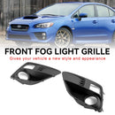 Subaru WRX &amp; STi 2015-2017 2PCS Front Fog Light Cover Bezel Grille GrillAuto &amp; Motorrad: Teile, Auto-Ersatz- &amp; -Reparaturteile, Karosserieteile!