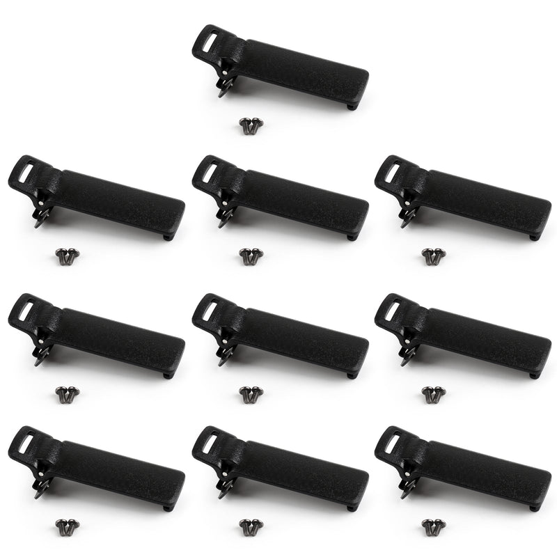 10x Batterie Gürtelclip für Baofeng UV-5R UV-5RA UV-5RB UV-5RC TYT-F8/F9 Radio